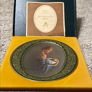 Mother’s love series plate by Irene Spencer